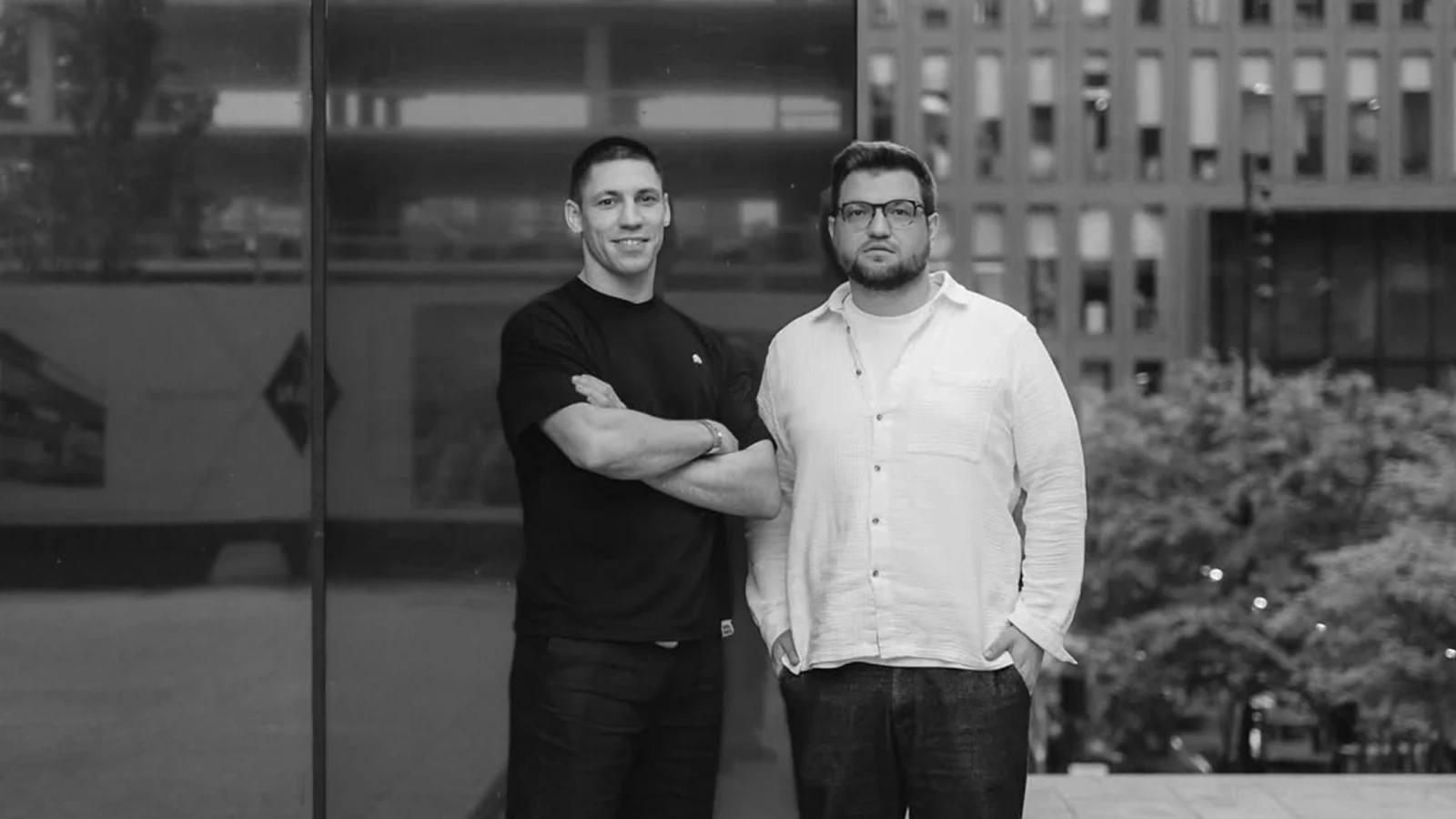 Stan Horuna and Artem Budaiev, the founders of Duel Duck