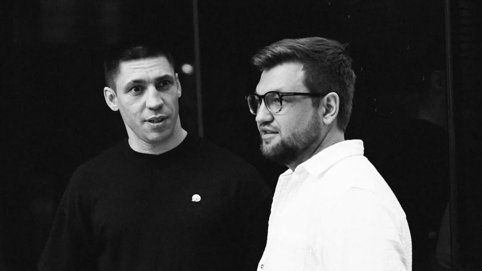 Stan Horuna and Artem Budaiev in conversation